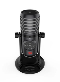 REDRAGON GM306 patented exquisite design microphone, custom color LED support circuit, advanced microphone unit, back side sound reduction, with USB-B to USB-A connectors cable,   The tripod is also good for gaming, podcasting, voice overs, and recording songs and music  - Image 5