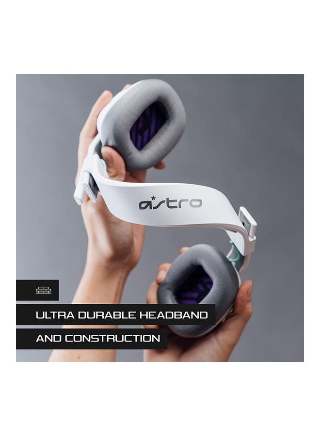 ASTRO A10 Gen 2 White Gaming Wired Headset - PS5 - Image 4