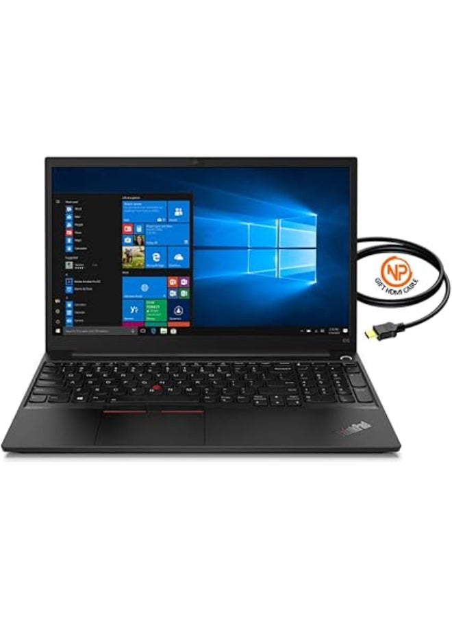 Lenovo - Renewed ThinkPad E16 Laptop With 15.6-Inch Display, Intel Core i7-1355U Processor/40GB RAM/1TB SSD/2GB Nvidia Geforce MX550 Graphics/Windows 11 Pro With Home Cable English Black - Image 1