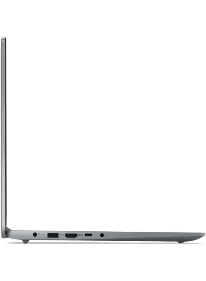 Lenovo IdeaPad Slim 3 Laptop With 15.6-Inch Display, Intel Core i3-1315U Processor/8GB RAM/256GB SSD/Intel Iris XE Graphics/Windows 11 English Grey - Image 3