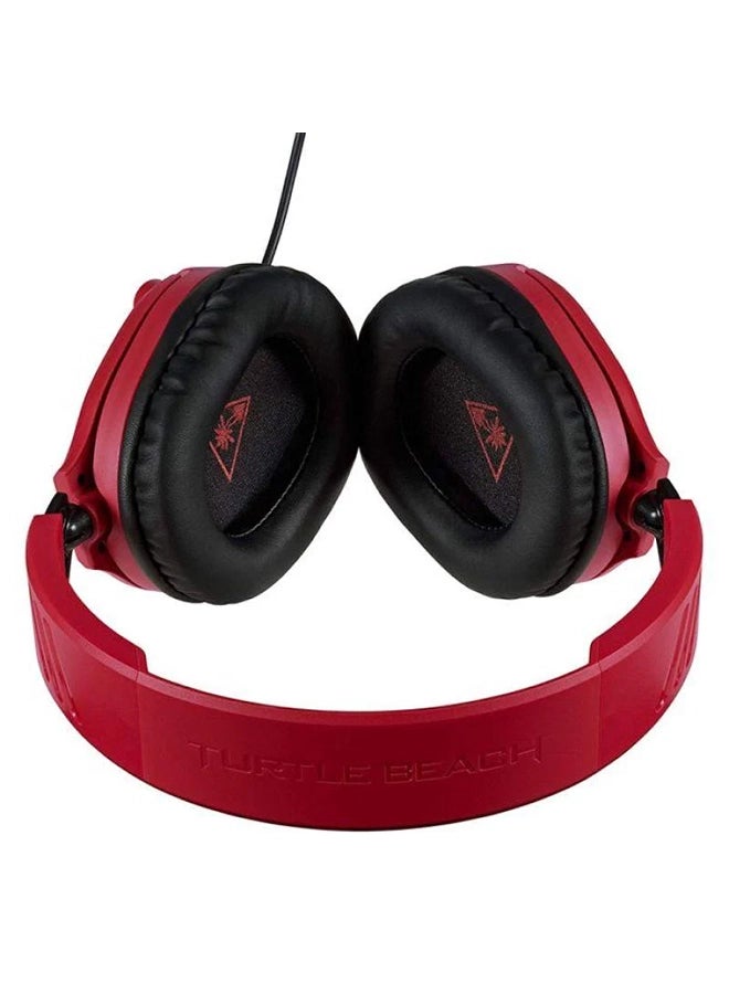 ترتل بيتش سماعة الألعاب تيرتل بيتش 70N ميدنايت ريد إير فورس ريكوون - Image 3