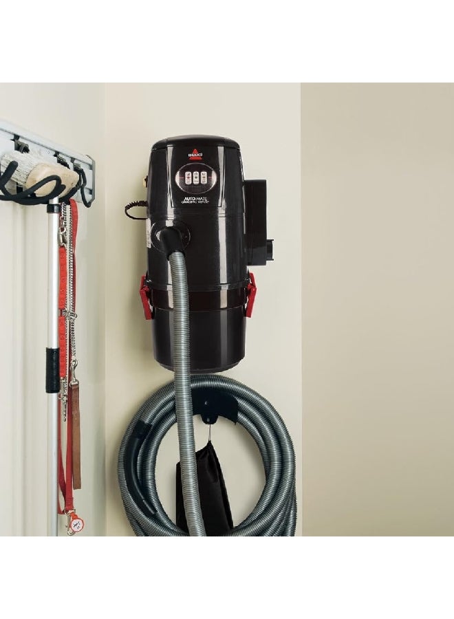 بيسيل 1500W Wall Mounted System Garage Pro Wet and Dry Vacuum Cleaner Black 15 L 2173E 1500 W 2173E Black  - Image 2
