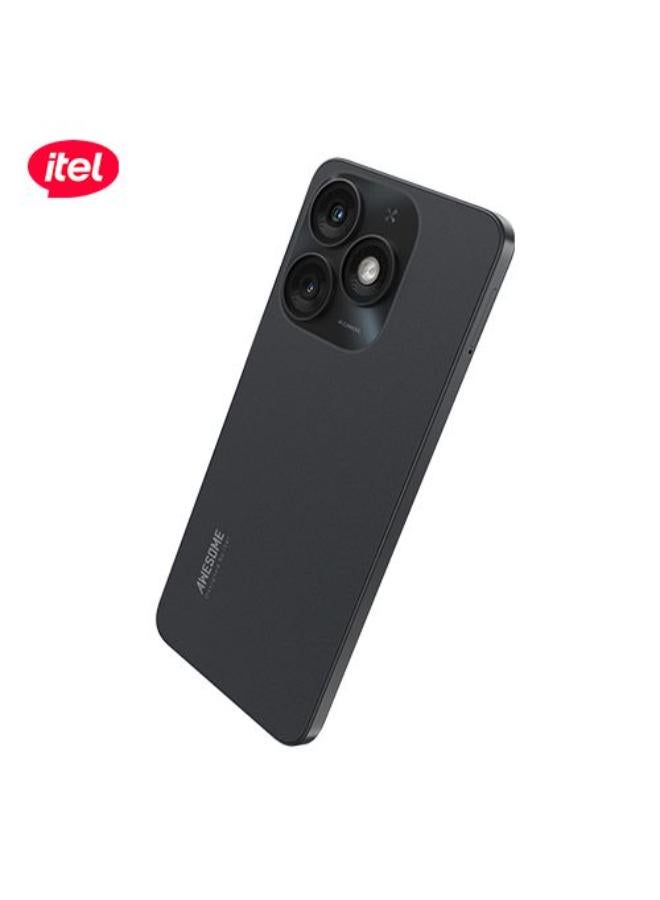 إيتيل A50 ثنائي الشريحة أسود ضبابي 3 جيجابايت رام 64 جيجابايت 4G - نسخة الشرق الأوسط - Image 2