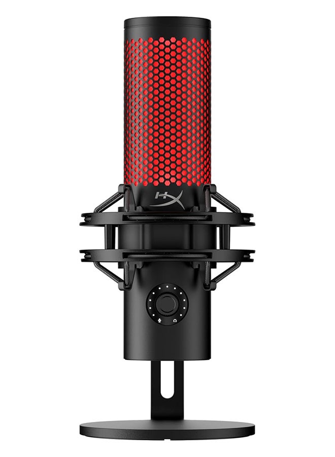 HYPERX Quadcast 2 – Usb Microphone For Gaming, Streaming And Podcasting, With On-Board Controls, Led Lighting, Removable Shock Mount, Pc, Mac, Ps5, Ps4, Usb-C - Black - Image 1