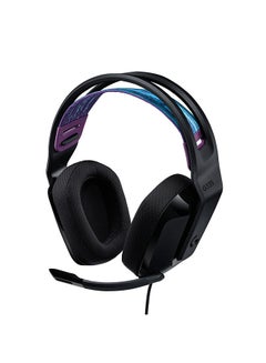 لوجيتيك G335 Wired Gaming Headset With Flip to Mute Microphone, 3.5mm Audio Jack, Memory Foam Earpads, Lightweight, Compatible with PC, PlayStation, Xbox  - Image 1