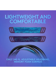 لوجيتيك G335 Wired Gaming Headset With Flip to Mute Microphone, 3.5mm Audio Jack, Memory Foam Earpads, Lightweight, Compatible with PC, PlayStation, Xbox  - Image 4