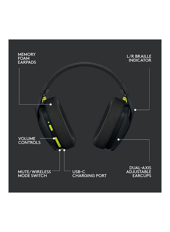 Logitech G435 LIGHTSPEED & Bluetooth Wireless Gaming Headset - Image 3