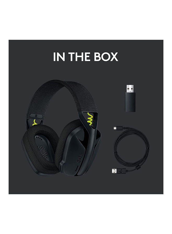 Logitech G435 LIGHTSPEED & Bluetooth Wireless Gaming Headset - Image 2