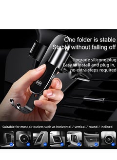 JOYROOM Guangying Series JR-ZS198 Air Outlet Gravity Bracket - Black Black  - Image 4