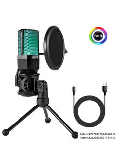 ريدراجون GM212 Gaming streaming microphone designed for gamers, RGB  - Image 5