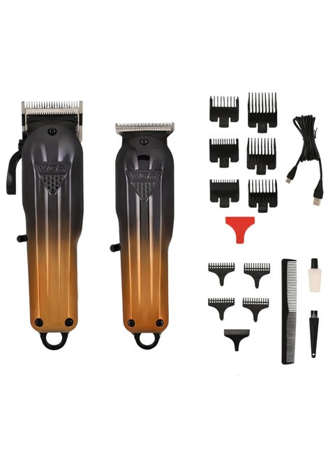 V-646 Professional Hair Clipper Corded & Cordless with LED Display & Turbo Mode Function | Runtime: 200 min Trimmer for Men