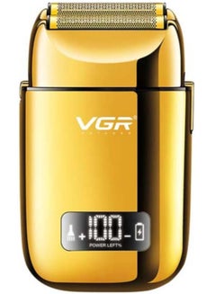 Professional USB Rechargeable V-338  ,LED Display ,  Foil Shaver , Home Functional Reciprocating Shaver, Cleaning brush, Protection cap, USB charging cable, 3pc guide comb , 120 Minutes Operating Time