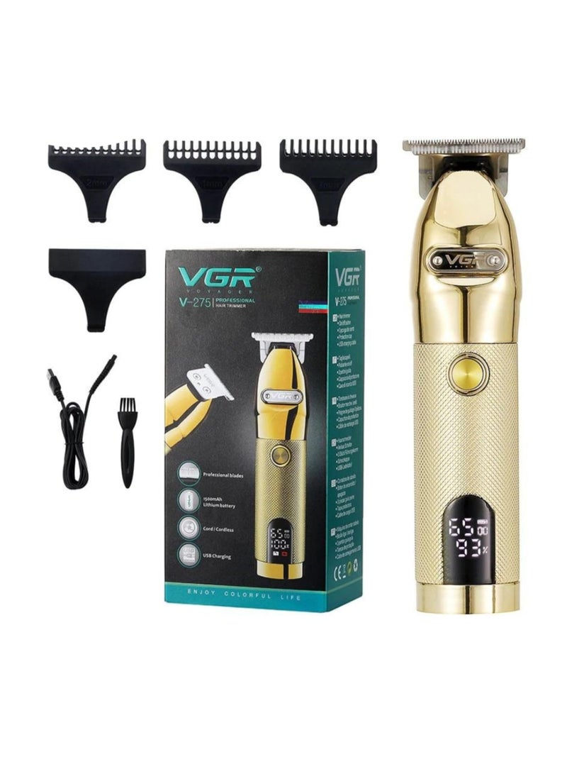 VGR V-275 Rechargeable Hair Trimmer , 1500mAh battery capacity - espite having a huge power of 6000 RPM up to 7000 RPM  - Image 1