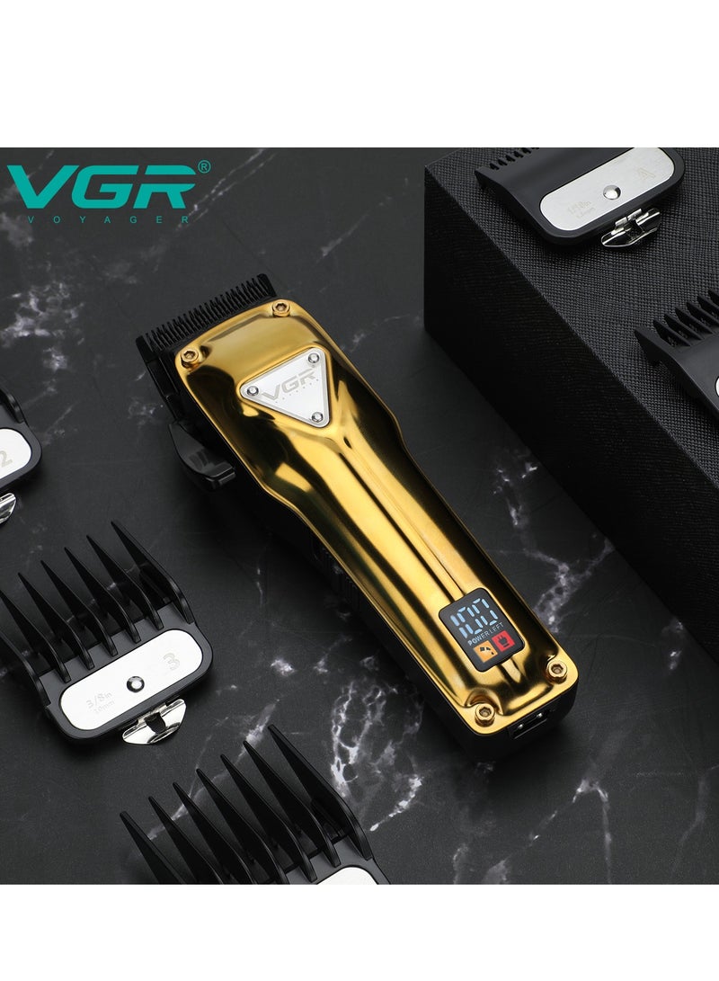 VGR - V-136 Professional Hair Clipper Corded & Cordless with LED Display & Turbo Mode Function | Runtime: 180 min Trimmer for Men - Image 1