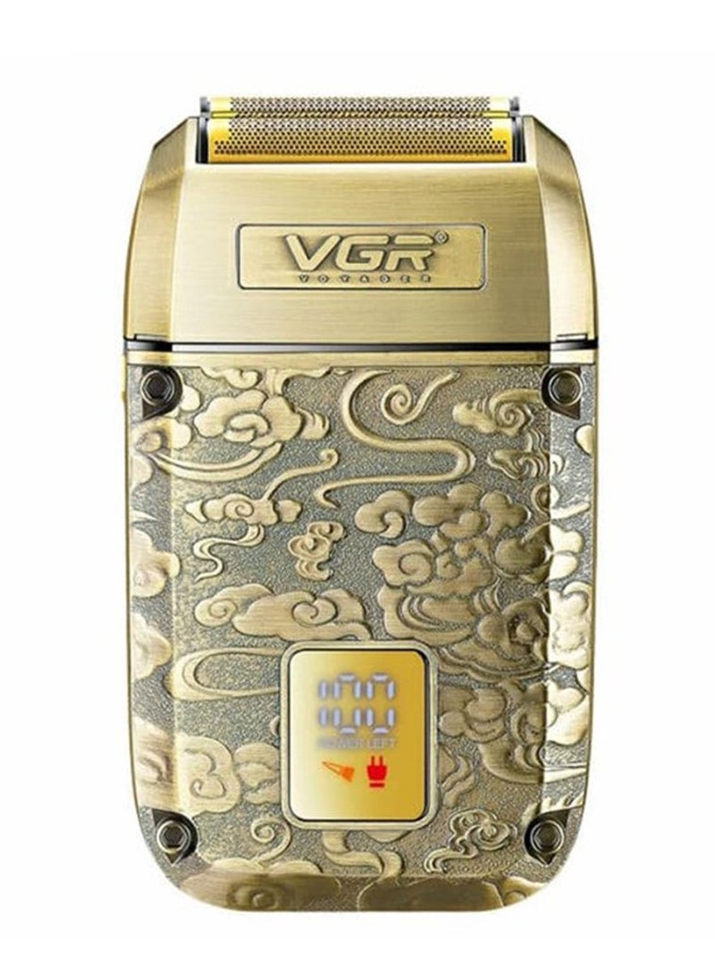 في جي آر ماكينة حلاقة احترافية قابلة لإعادة الشحن عبر USB، فرشاة تنظيف، غطاء حماية، كابل شحن USB، بطارية ليثيوم 1400 مللي أمبير - Image 3