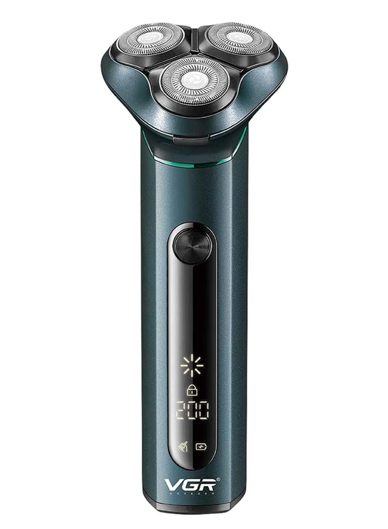 VGR V-310 Professional Men's Shaver | Cordless Rechargeable IPX7 Fully Waterproof Triple Rotary Head Electric Shaver Runtime 200 minutes | Electric Shaver for Men’s  - Image 1