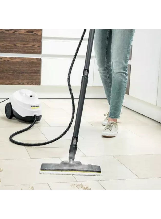 كارشر 1900W SC 3 EasyFix Corded Steam Vacuum Cleaner White and Black 25.4 x 23.5 x 36 cm JE1.513-652 1900 W JE1.513-652 White and Black  - Image 5