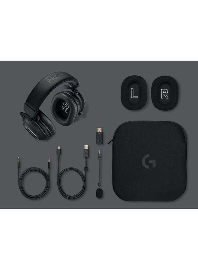 Logitech - Logitech G PRO X 2 - LIGHTSPEED Wireless Gaming Headset - Black - Image 1
