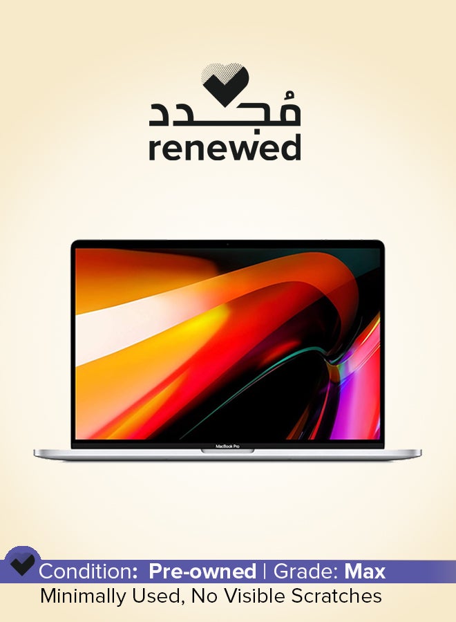 Apple Renewed - Macbook Pro (2019) A2141 Touch bar Laptop With 16-Inch Display,Intel Core i9 Processor/8th Gen/16GB RAM/512GB SSD/4GB Radeon Pro 5500M Graphics English Silver - Image 1