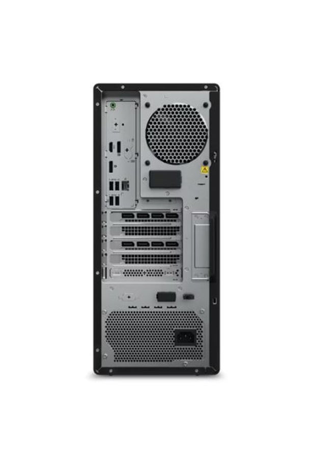 Lenovo - ThinkCentre P3 Tower PC, Intel Core i7-13700K Processor/16GB RAM/512GB SSD/Intel Iris XE Graphics/Windows 11 Pro Black - Image 1