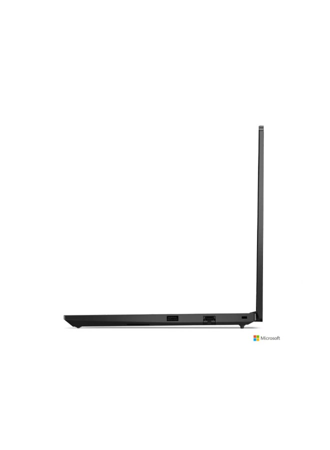 لينوفو - Thinkpad E14 (Upgraded Version) Laptop With 14-Inch Display, Intel Core Ultra 5 125U Processor/8GB RAM/512GB SSD/Intel Iris XE Graphics/Free DOS English/Arabic Black - Image 1