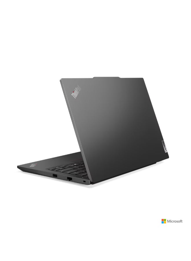 لينوفو - Thinkpad E14 (Upgraded Version) Laptop With 14-Inch Display, Intel Core Ultra 5 125U Processor/8GB RAM/512GB SSD/Intel Iris XE Graphics/Free DOS English/Arabic Black - Image 1