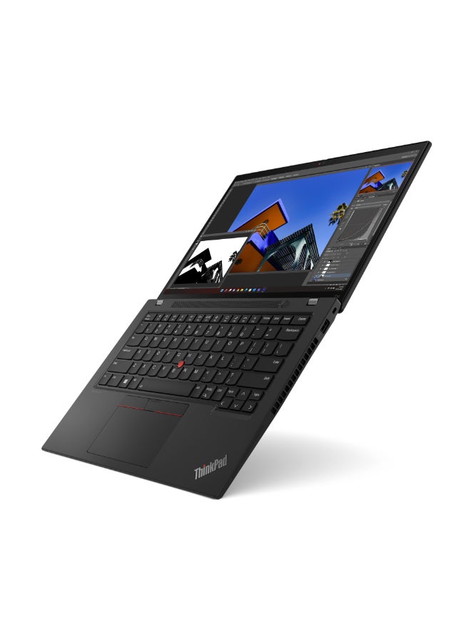 Lenovo - ThinkPad T14 Laptop With 14-Inch Display, Intel Core i5-1335U Processor/16GB RAM/512GB SSD/Integrated Graphics/Free DOS English/Arabic Black - Image 1