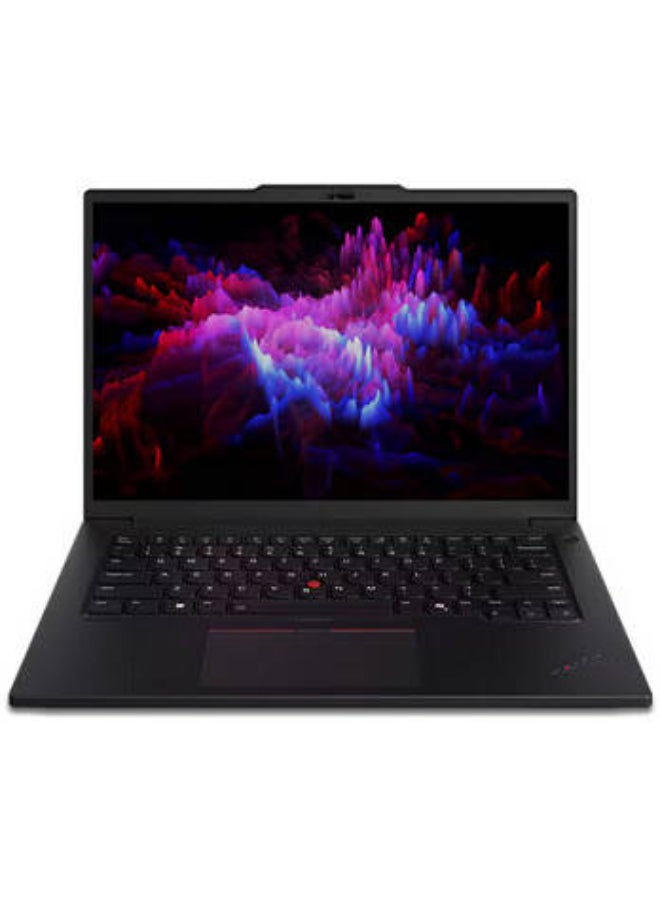 Lenovo ThinkPad P14S Laptop With 14-Inch Display, Intel Core Ultra 7 155H Processor/16GB RAM/512GB SSD/4GB Nvidia Geforce RTX 500 Graphics/Windows 11 Pro English/Arabic Black  - Image 2