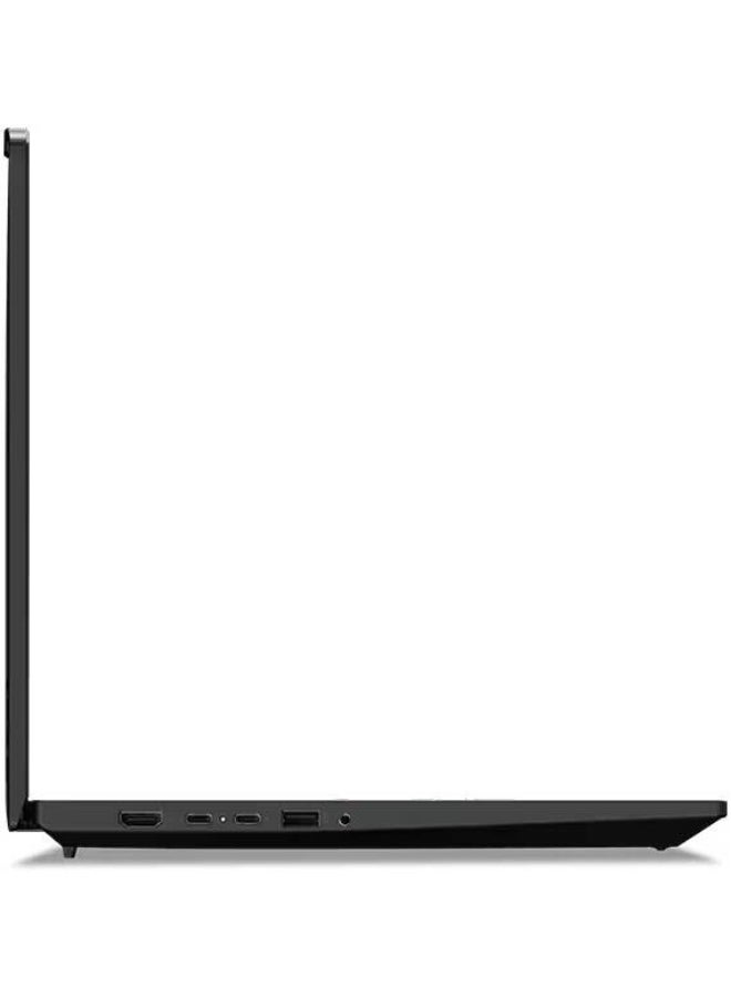 Lenovo - ThinkPad P16S Laptop With 16-Inch Display, Intel Core Ultra 7 155H Processor/16GB RAM/512GB SSD/4GB Nvidia Geforce RTX 500 Graphics/Windows 11 Pro English/Arabic Black - Image 1