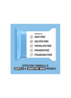 نيوتروجينا Neutrogena Fragrance-Free Makeup Remover Cleansing Towelette Singles, Individually-Wrapped Daily Face Wipes to Remove Dirt, Oil, Makeup & Waterproof Mascara for Travel & On-the-Go, 20 towelettes 120grams  - Image 3