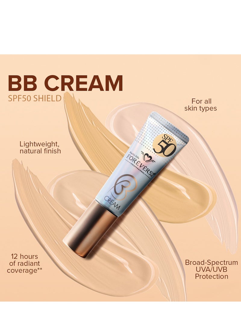 FOREVER52 BB Cream SPF50 - ZB003 Butter Scotch - Image 3