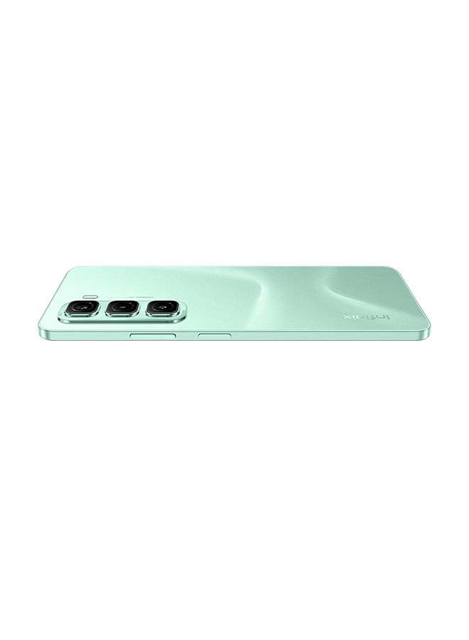 هاتف Hot50 ثنائي الشريحة باللون الأخضر الحكيم 6+6GB RAM 256 GB 4G - إصدار الشرق الأوسط + دعم الذكاء الاصطناعي
