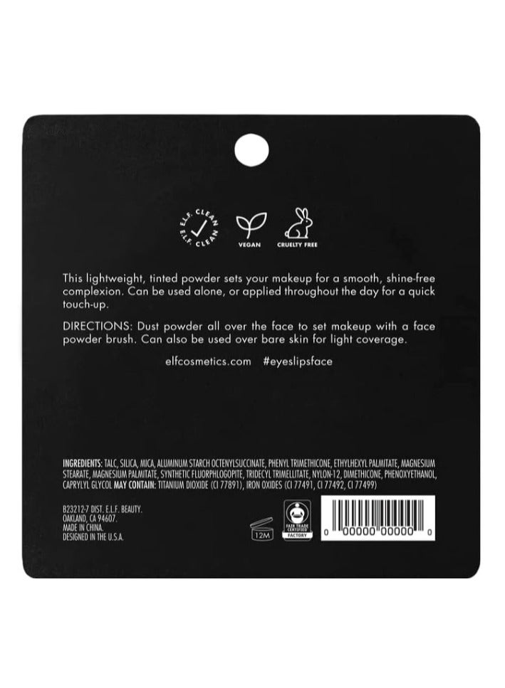 إلف بودرة إنهاء برايم آند ستاي، تثبت المكياج، تتحكم في اللمعان وتنعيم البشرة بلمسة نهائية غير لامعة، شفافة، 0.17 أونصة - Image 3