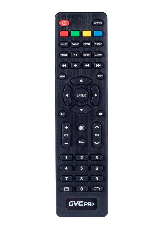 gvc pro - 32 Inch Standard TV, FHD, 1080p Screen Resolution, With Free Wall Mount & Remote Control, HDMI & USB Ports along with AV & Headphone Jack - GVC-32TAF5300 Black - Image 1
