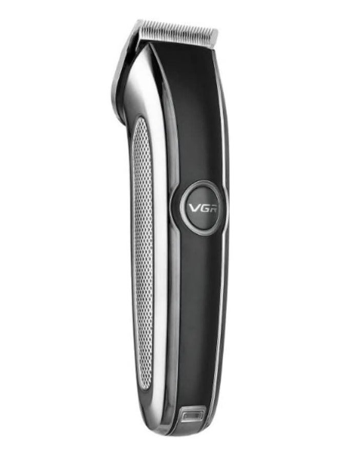 VGR Professional hair clipper with stainless steel cutting head and all-metal body, contains a rechargeable lithium battery, and has a battery capacity of 1200 mAh, model V-288.  - Image 3
