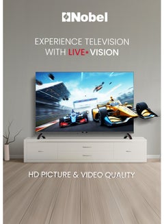 Nobel Nobel 65 Inch UHD Smart TV | 4K Ultra HD | Netflix, YouTube & Prime Video Certified | VIDAA OS | Voice Control & Bluetooth | Dual Remote Controls UHD65VIDS Black  - Image 4