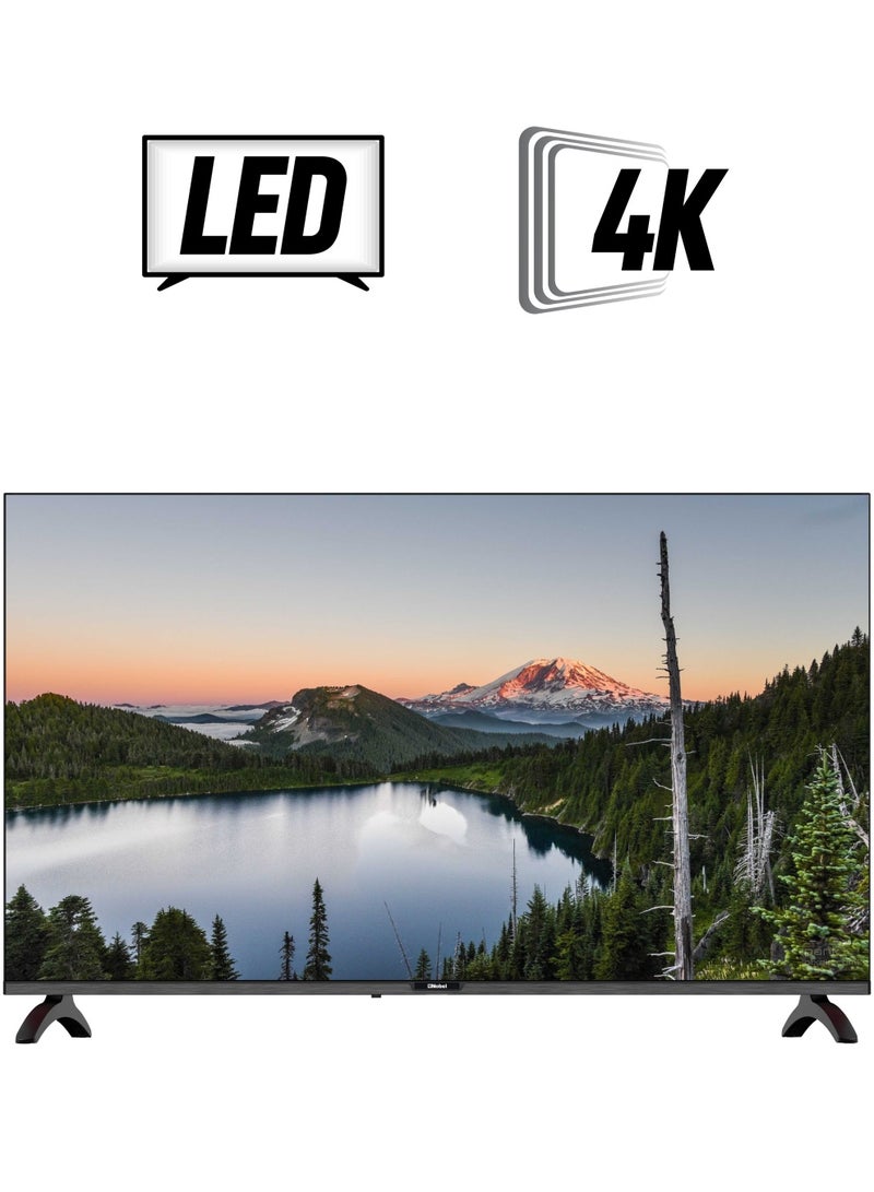 Nobel Nobel 65 Inch UHD Smart TV | 4K Ultra HD | Netflix, YouTube & Prime Video Certified | VIDAA OS | Voice Control & Bluetooth | Dual Remote Controls UHD65VIDS Black  - Image 1