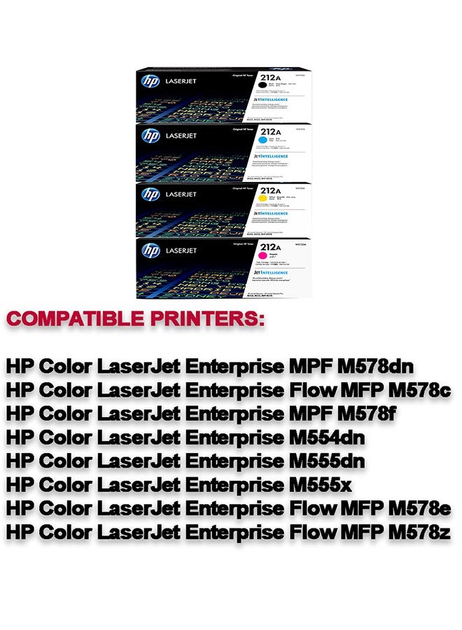 HP 212A SET | W2120A, W2121A, W2122A, W2123A | Original Toner Cartridges Black, Cyan, Yellow, Magenta - Image 2