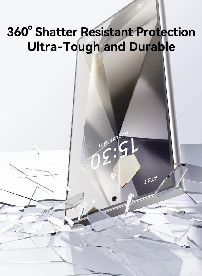 JOYROOM JR-MJS0218 Tempered Glass Screen Protector (2.5D Full Screen) for Samsung S24 (HD) Clear  - Image 2