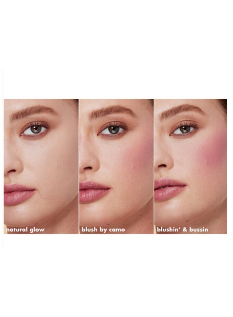 إلف Camo Liquid Blush, Long-Lasting Liquid Blush For High-Pigment Colour, Creates A Soft, Dewy Finish, Well Berry - Image 4