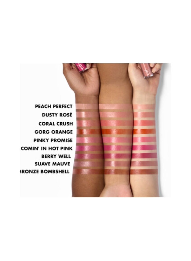 إلف Camo Liquid Blush, Long-Lasting Liquid Blush For High-Pigment Colour, Creates A Soft, Dewy Finish, Well Berry - Image 3