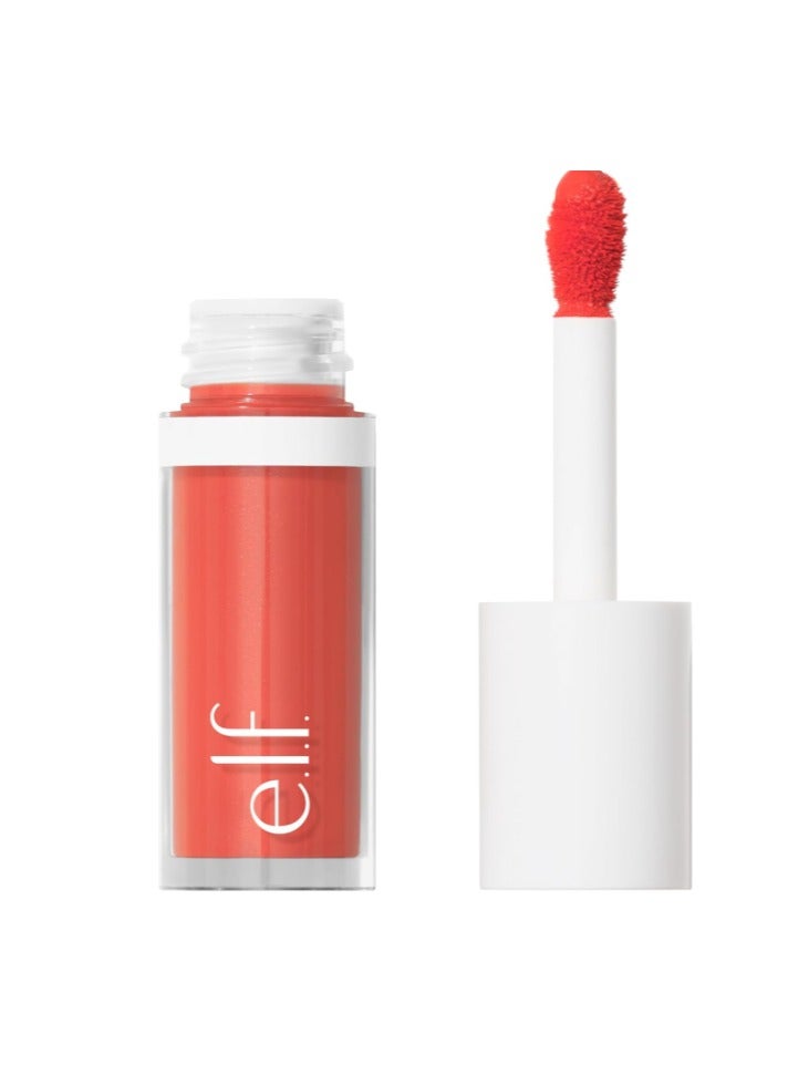 إلف Camo Liquid Blush, Long-Lasting Liquid Blush For High-Pigment Colour, Creates A Soft, Dewy Finish Orange - Image 1