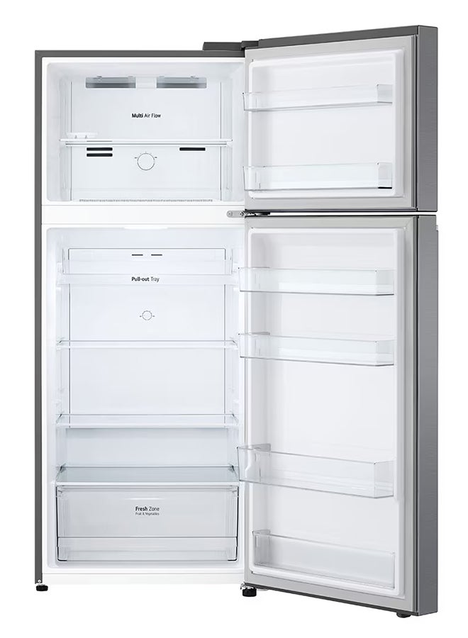 إل جي - Double Door Refrigerator 375L GN-B482PQMB Silver - Image 1
