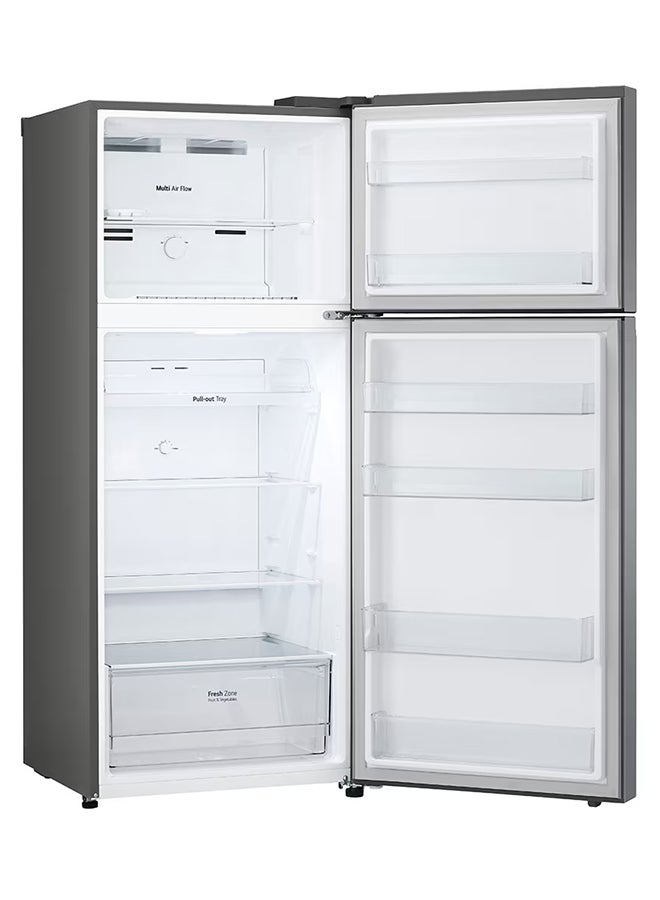 إل جي - Double Door Refrigerator 375L GN-B482PQMB Silver - Image 1