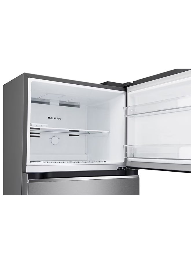إل جي - Double Door Refrigerator 375L GN-B482PQMB Silver - Image 1
