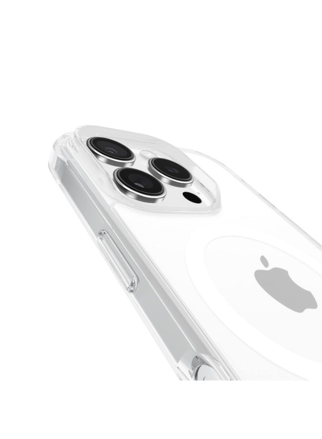 CASE-MATE - Tough Case w/ Magsafe for Apple iPhone 16 Pro 6.3" 2024| 12-Ft Drop Protection w/ Anti-Scratch Anti Yellowing Coating, Raised Edges, Fashion Case, Wireless Charging - Clear - Image 1