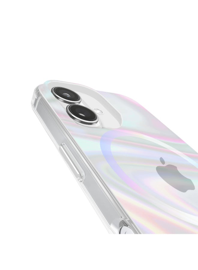 كايس مايت حافظة فقاعات الصابون مع ماغسيف لآيفون 16 6.1" 2024 | حماية من السقوط حتى 12 قدم مع طلاء مضاد للخدش ومضاد للاصفرار، حواف مرتفعة، حافظة عصرية، شحن لاسلكي - - Image 5