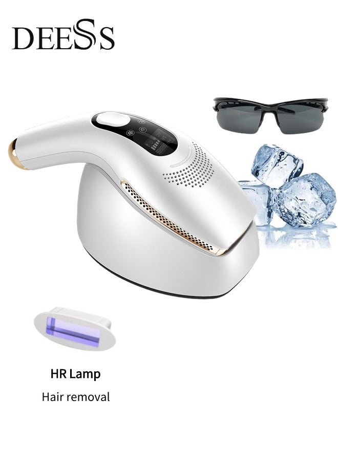 DEESS - GP590 Plus Unlimited Flashes IPL Cooling Laser Hair Removal Machine 0.9s Permanent Painless Epilator With 1 HR Lamp White - Image 1