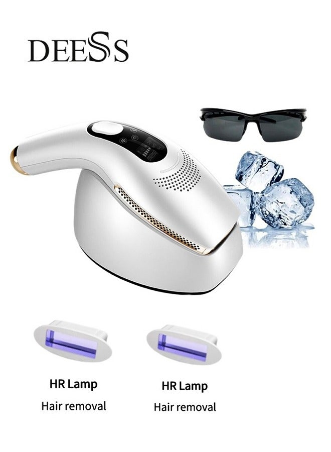 DEESS GP590 Plus Unlimited Flashes IPL Cooling Laser Hair Removal Machine 0.9s Permanent Painless Epilator With 2 HR Lamp White - Image 1