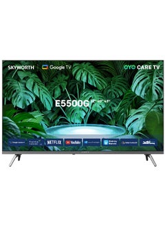 Skyworth SKYWORTH 43E5500G - 43" 2K LED TV (Google TV) 43E5500G black  - Image 1